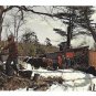 New England Maple Sugar Time Vintage Postcard Don Sieburg Photographer