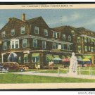 Motel Hotel Courtney Terrace Virginia Beach VA  Linen Postcard Used 1946