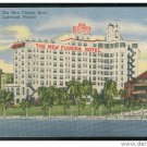 Lakeland FL The New Florida Hotel  Unused Curteich 1952 Linen Postcard