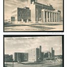 Lot of 2 University of Minnesota Coffman Memorial Union Comstock Hall Albertype Postcards