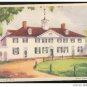 Mount Vernon VA 3 views from Mayfield  Dalrymple Watercolors 1934 Postcards