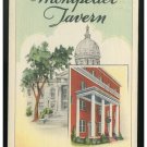 Montpelier Tavern Vermont Hotel VT Vintage Postcard Used 1941
