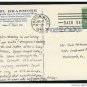 Hotel Braemore Boston MA Curteich Linen Postcard used 1950s