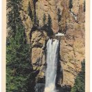 WY Yellowstone National Park Tower Fall and Tower Vtg Haynes Wyoming Postcard