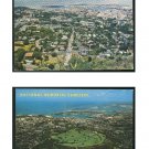 2 Aerial View Honolulu Hawaii as seen from Punchbowl National Memorial Cemetery Vintage Postcards 2 Aerial View Honolulu Hawaii as seen from Punchbowl National Memorial Cemetery Vintage Postcards