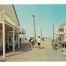 NJ Boardwalk Scene Avalon New Jersey Vintage Postcard