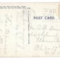 Niagara Falls American Horseshoe Bridal Veil Maid of the Mist General View Linen Postcard