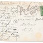 Christmas Pretty Edwardian Lady Holly Feathered Hat Vntg Embossed Gold Gilt Postcard