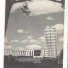 ND Bismarck North Dakota State Capitol Vintage 1940s Mayrose Co Collotype Postcard