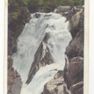 Lake Placid NY Wilmington Notch High Water Falls Vintage Tichnor Postcard