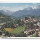 Germany Berchtesgaden Watzmann Mountain Bavaria Alps Aerial View Postcard 4X6