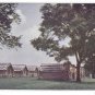 Valley Forge National Park PA Camp Site Log Cabins Marker Washingtons First Marquee 2 Postcards