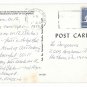 Mendocino Coast California Flood Tide Entering Big River Vintage CA 70s Postcard