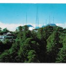 CA TV Towers and Mt Wilson Hotel Sierra Madres Vintage Postcard
