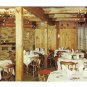 Stowe House Dining Room Vbtg Brunswick Maine Restaurant Postcard