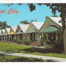 Ocean Grove NJ Tent City 1960s Vintage New Jersey Postcard