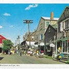 Bearskin Neck Rockport Cape Ann MA Street Shops Vntage iPostcard