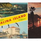 CA Greetomgs from Catalina Island California Multiview 1962 Vintage George Watson Postcard