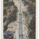 CA Mt. Lowe The Great Incline Electric Trolley Railway RR Vtg Postcard