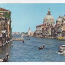 Italy Venice Venezia Grand Canal Domes of Salute Church Postcard 4X6 Posted 1994