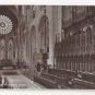 UK England Durham Cathedral Choir Looking East Photochrom Vintage Postcard