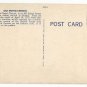 MA Boston Old North Church Salem Street Wintage Linen Postcard 1950s