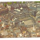 Netherlands Aerial View Amsterdam Royal Palace Dam Square Vtg 1971 Postcard 4X6 Netherlands Aerial View Amsterdam Royal Palace Dam Square Vtg 1971 Postcard 4X6
