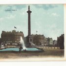 UK England London Trafalgar Square Nelson's Column Vtg H M & Co Postcard c 1910 UK England London Trafalgar Square Nelson's Column Vtg H M & Co Postcard c 1910