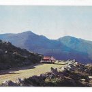 NH Mt Washington Auto Road Half Way Point White Mountains Mts Adams and Madison Postcard