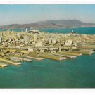 CA San Francisco Oakland Bay Bridge Aerial View Embarcadero Piers Alcatraz Vntg Postcard CA San Francisco Oakland Bay Bridge Aerial View Embarcadero Piers Alcatraz Vntg Postcard