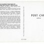 MD Greetings from Washington County Maryland Tour Routes Map Landmarks Vintage Postcard