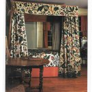 Deerfield MA Historic Ashley House Bedroom Vintage Massachusetts Postcard Deerfield MA Historic Ashley House Bedroom Vintage Massachusetts Postcard