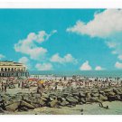 Ocean City NJ 9th Street Rock Jetty Beach Music Pier Vintage Postcard
