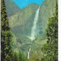Yosemite Falls Yosemite National Park CA Vintage Waterfall 1950s Postcard