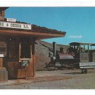 Calico & Odessa Railroad Train Depot California Mining Ghost Town Vintage RR Postcard Calico & Odessa Railroad Train Depot California Mining Ghost Town Vintage RR Postcard