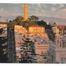 San Francisco CA Telegraph HIll Coit Tower Aerial View Vintage Gray Line Postcard San Francisco CA Telegraph HIll Coit Tower Aerial View Vintage Gray Line Postcard