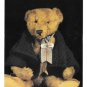Dressed Stuffed Teddy Bear Bruin Toy Doll Caroline Irwin Vintage 1986 4X6 Postcard