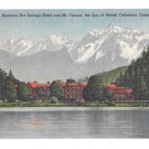 Canada Harrison Hot Springs Hotel Mt Cheam The Spa British Columbia Linen Postcard Canada Harrison Hot Springs Hotel Mt Cheam The Spa British Columbia Linen Postcard