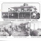 Canada Prudhomme Garden Center Motel Vineland Lake Ontario Vintage Postccard