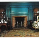Deerfield MA Historic Ashley House Parlor Vintage Massachusetts Postcard