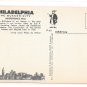 Philadelphia PA Independence Hall South Side Facade Park Entrance WYCO Postcard