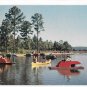 Ida Cason Callaway Gardens Lake Canoes Paddle Boats Pine Mountain Georgia Resort Postcard