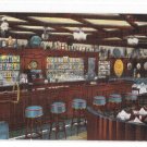 Karl Ratzschs Restaurant Milwaukee WI Bar Interior Posted 1951 EC Kropp Postcardrd