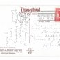 Disneyland Main Street Horse Drawn Streetcar Matterhorn Anaheim CA Vintage 60s Postcard
