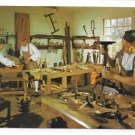 VA Williamsburg Virginia Anthony Hays Cabinetmaking Shop Craftsmen Vintage Unused  Postcard