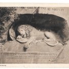 Lowendenkmal Luzern Lion of Lucerne Switzerland Monument Goetz Vintage Postcard
