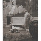 Artist Jan Styka Painting Death of Nero J.K. J Klepetar Vintage Sepia Postcard