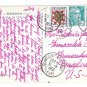 RPPC France Serquigny Allee de Chateau Eure Normandy 1953 MARCO Real Photo Postcard