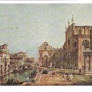 Italy View of Venice Canaletto Painting National Gallery of Art Vintage Postcardostcard