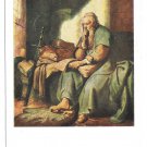 Artist Rembrandt St Paul in Prison Paulus im Gefangnis Christophorus Postcard